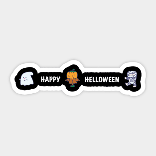 Happy Helloween Shirt gift Sticker